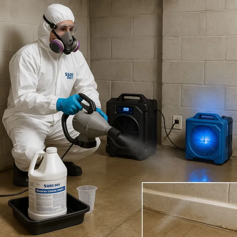 Sanitization and Odor Removal process in Steele County, MN