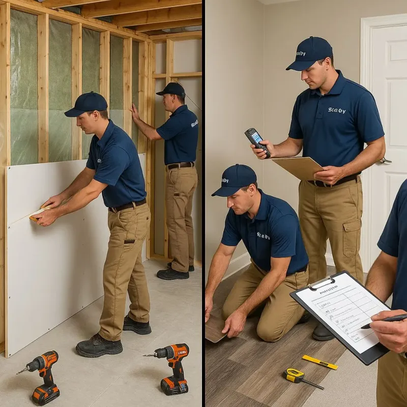Repairs and Reconstruction process in Steele County, MN