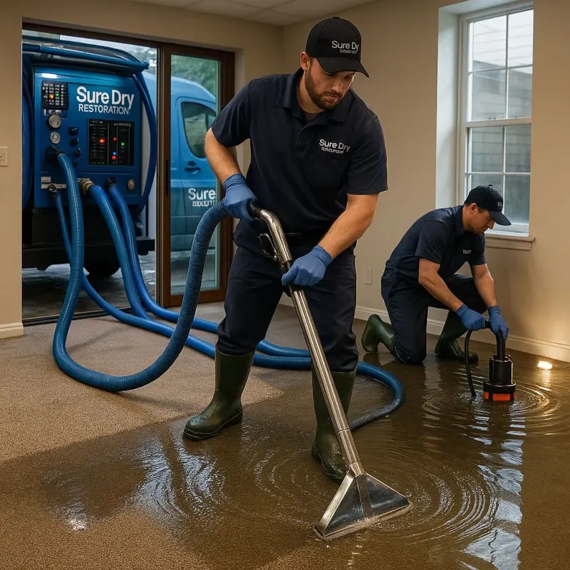 Water Extraction and Removal process in Steele County, MN